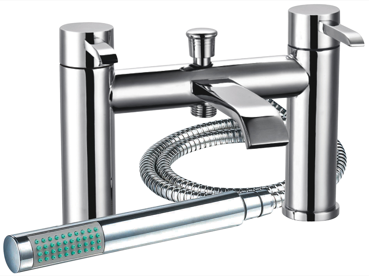 Astra Bath Shower Mixer Tap With Hose And Handset