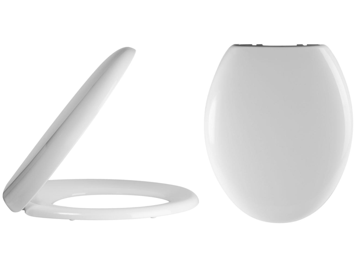 Lauren Standard 380mm Round Soft Close Toilet Seat And Cover