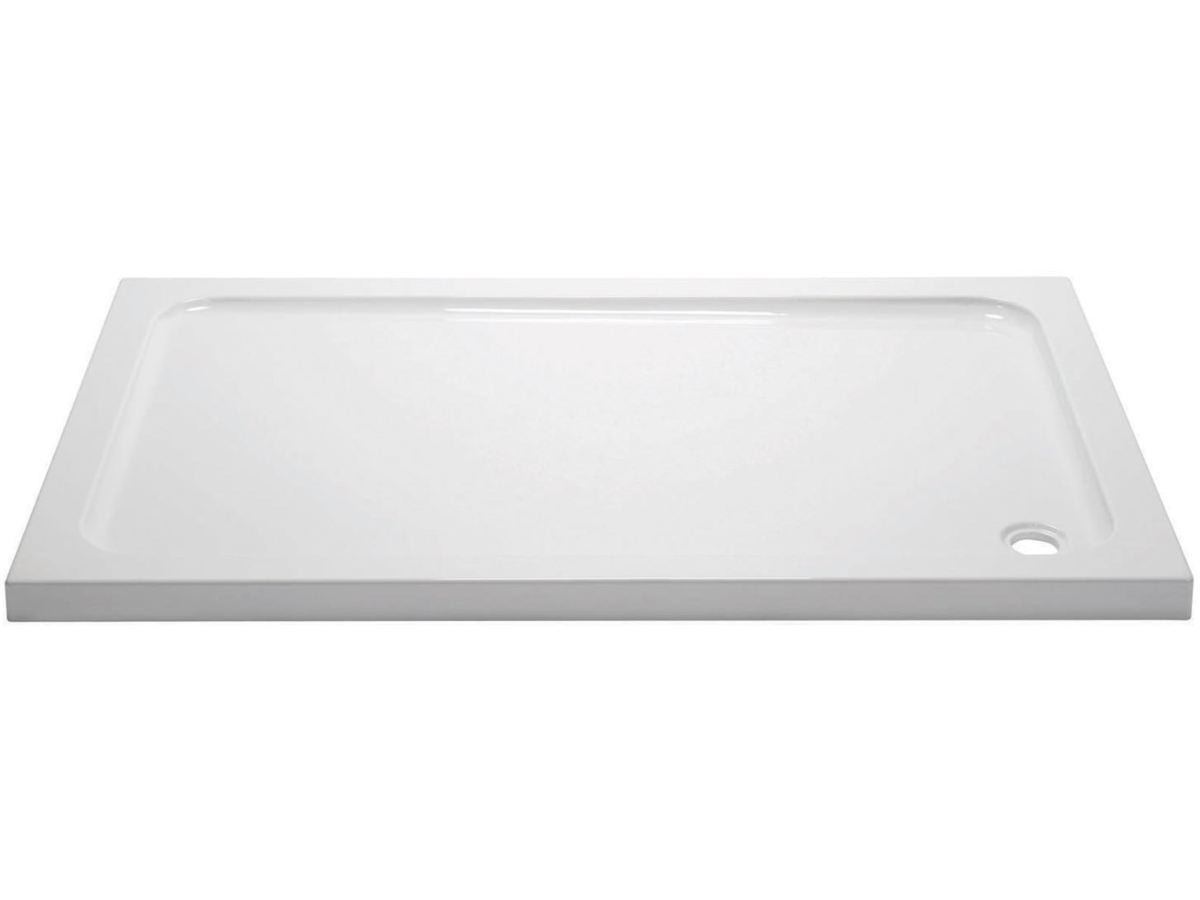 small rectangular shower tray