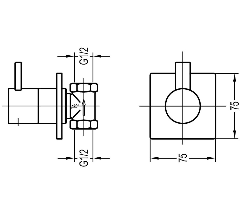 Technical drawing B3-16386 / STWMCONHW