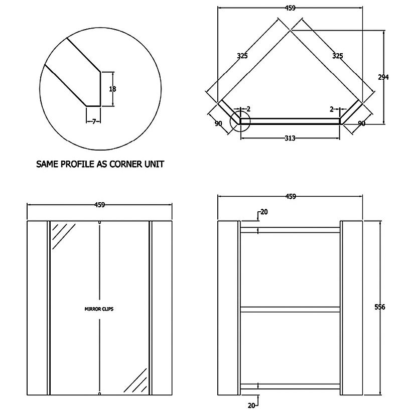 Technical drawing B3-12233 / NVC118