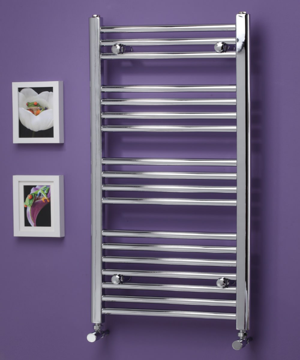 Kartell K Rail Premium 25mm Curved Towel Rail 600 x 1800mm Chrome