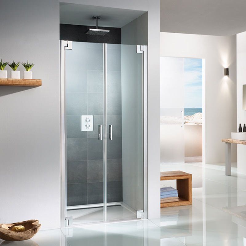 HSK K2P Saloon Shower Door For Recess 760mm